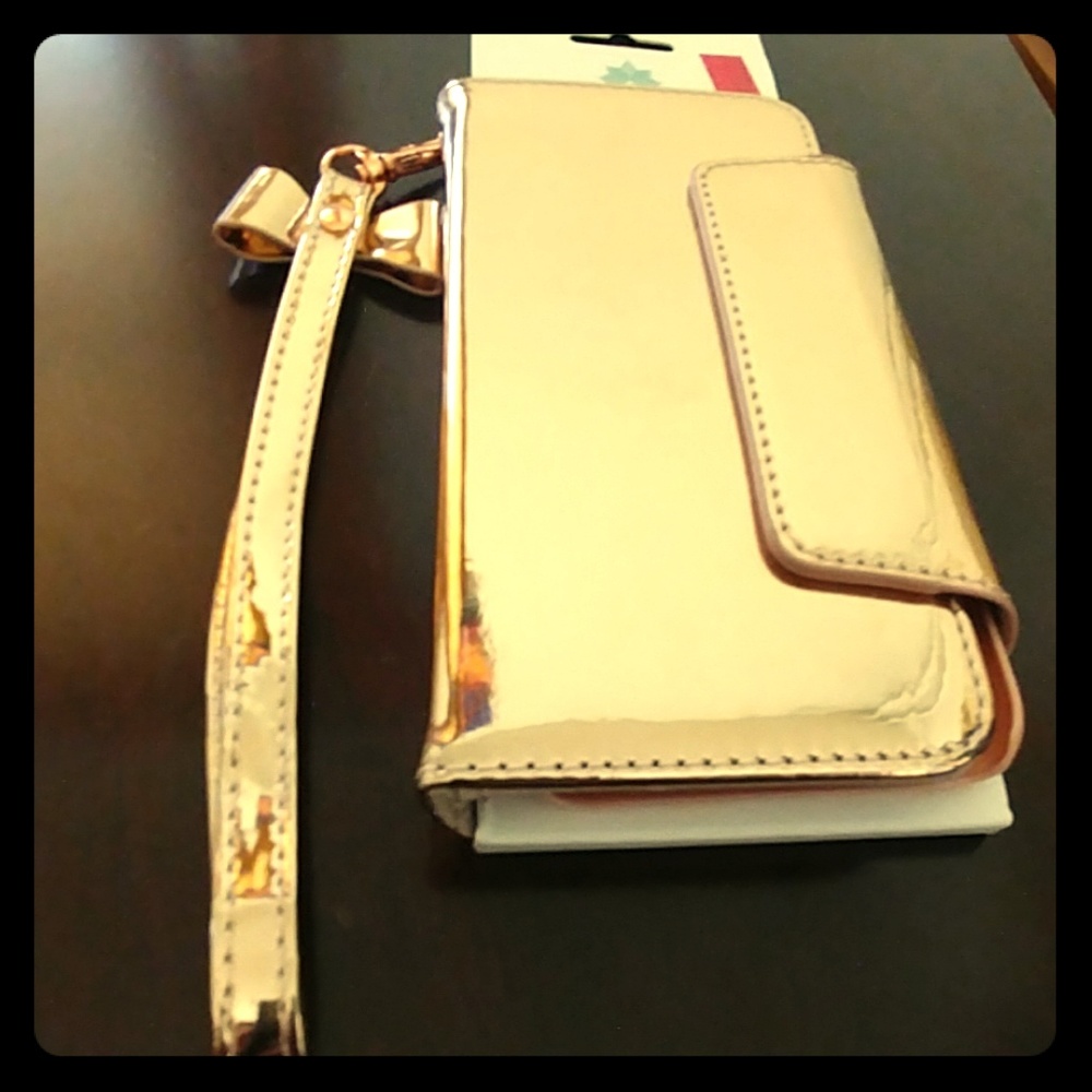 ⚡iPhone Case Wallet Gold 6/ 6s/ 7/ 8